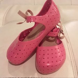 NWOB MiniMelissa pink MaryJanes